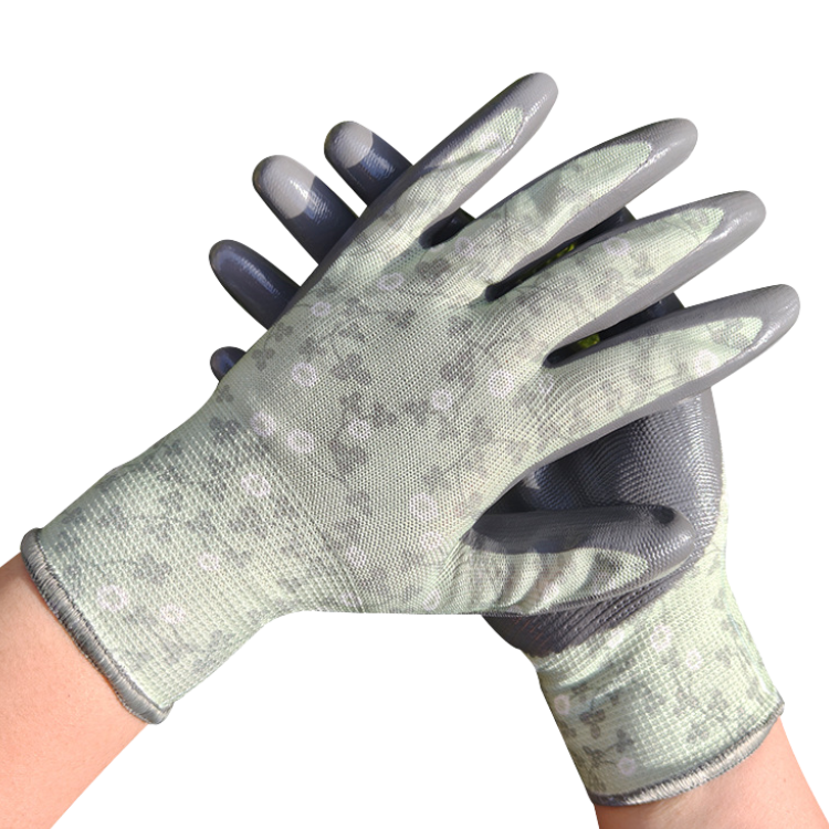 Nitrile Gardening Gloves