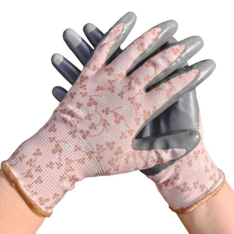 Nitrile Gardening Gloves